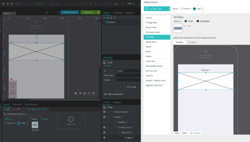 justinmind import data master