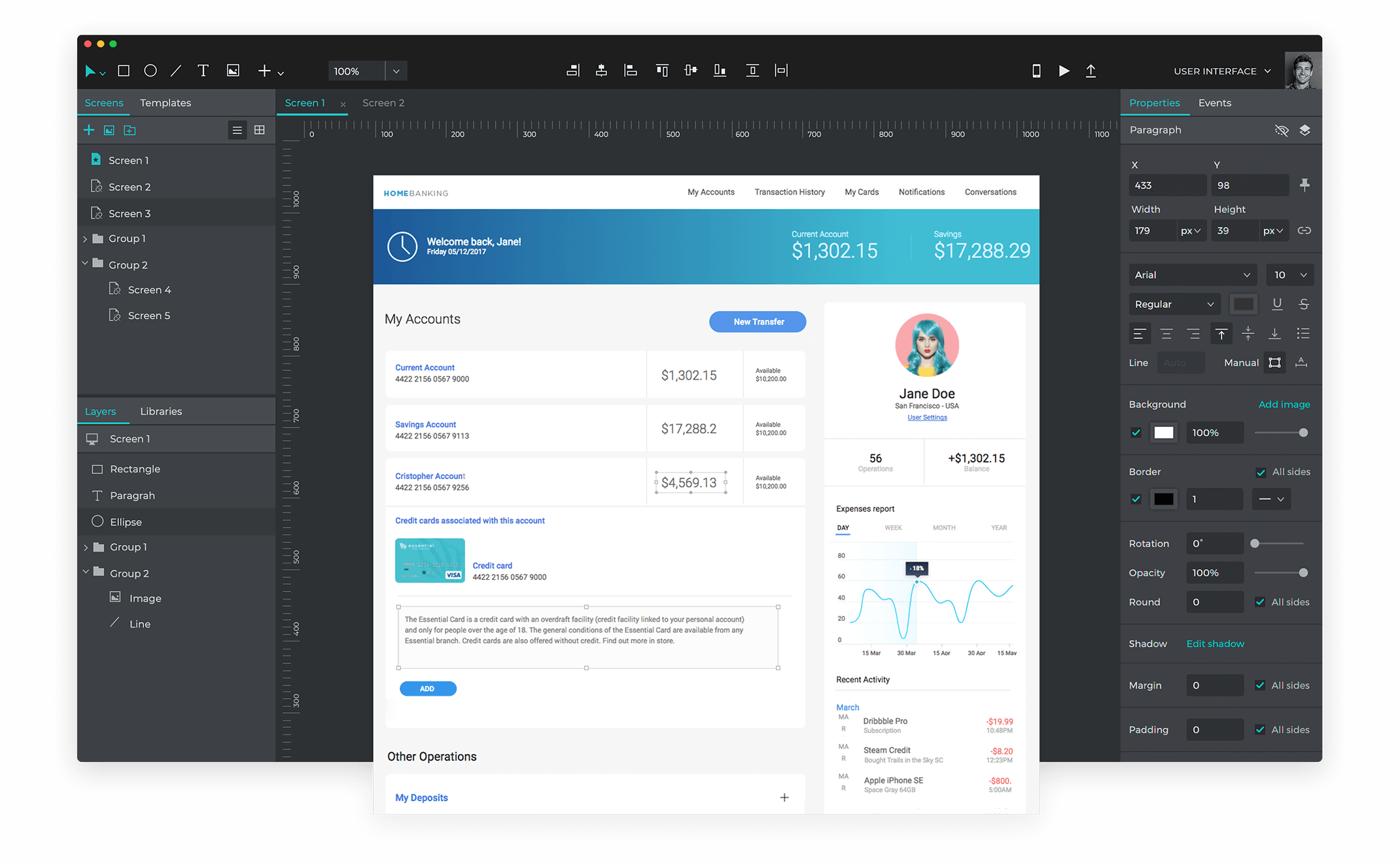 Free prototyping and wireframing tool for web apps websites Free prototyping and wireframing tool for web apps websites