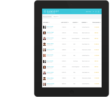Enterprise mobile application prototype