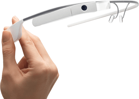 Create wireframes for glasses hand
