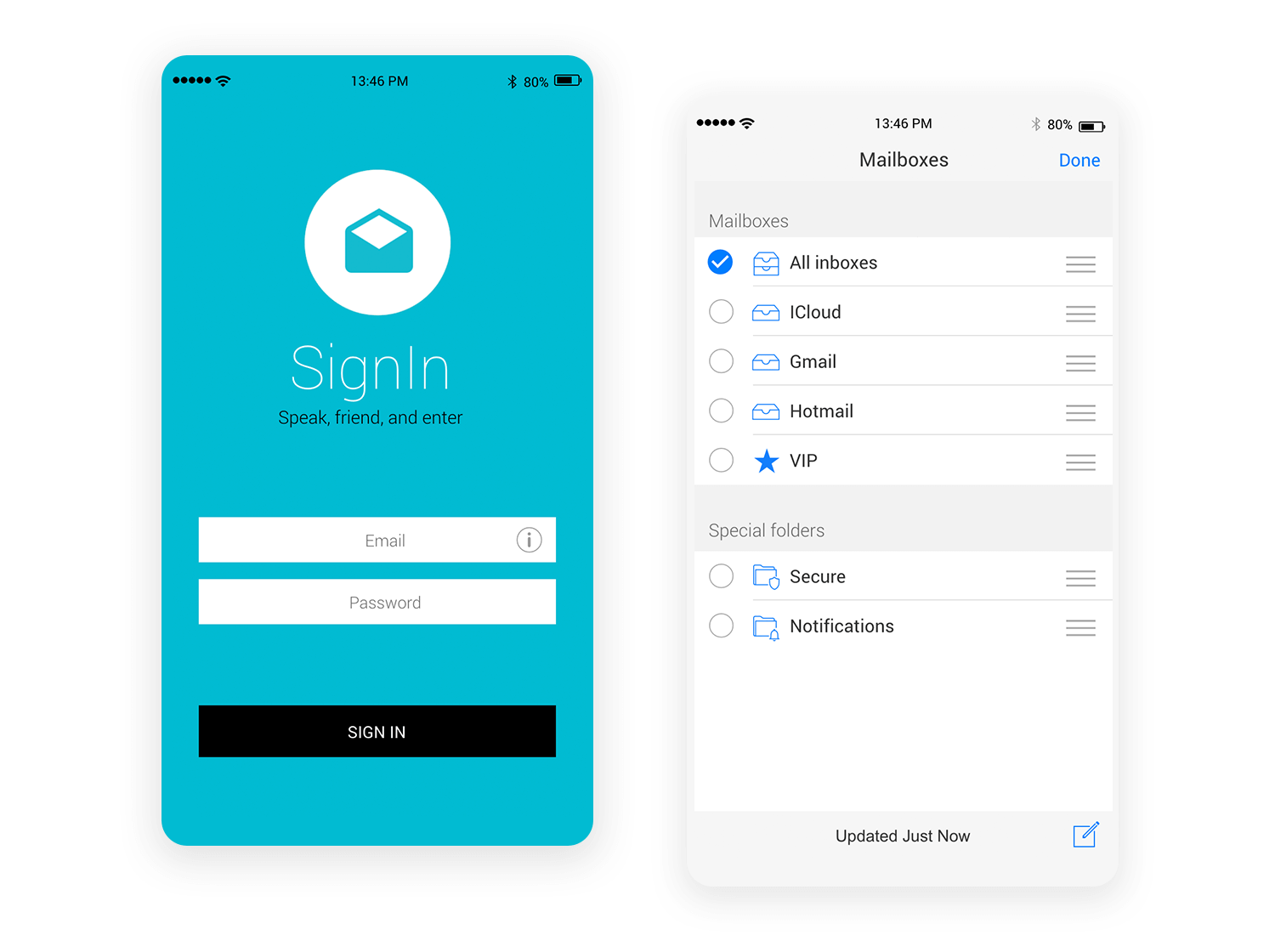 Prototyping login and sign up forms for web and mobile Justinmind