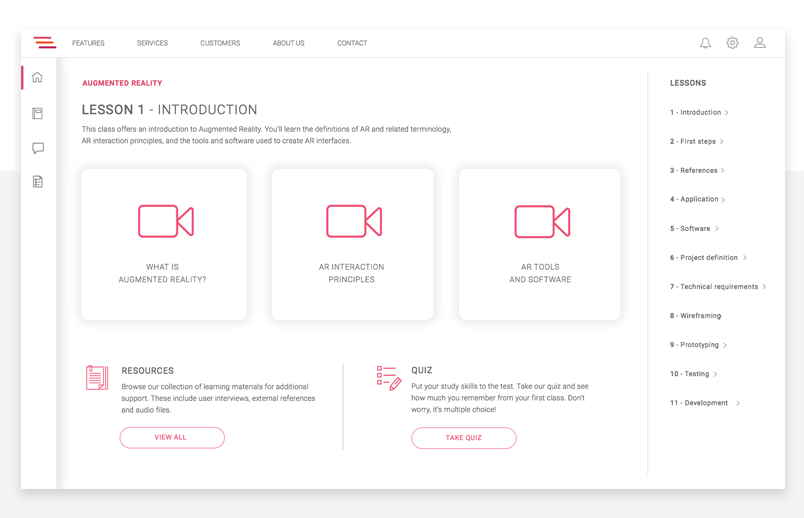 Learn how to design interactive prototypes, wireframes, and