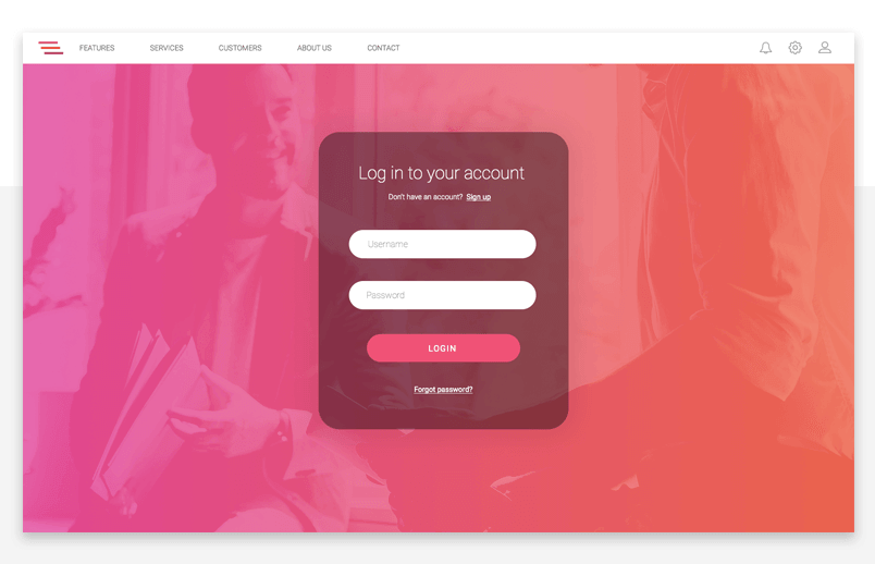 prototyping-elearning-platform-login-experience