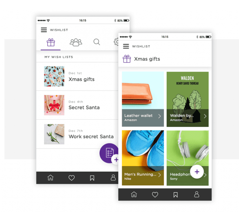 How to design a wishlist app Justinmind