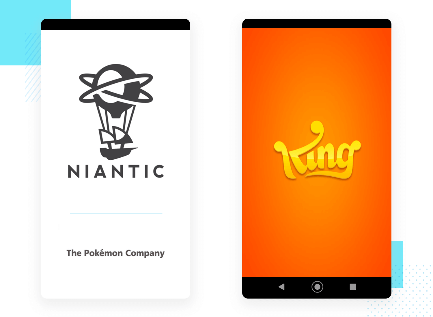 King and Niantic - 20 inspiring splash screens