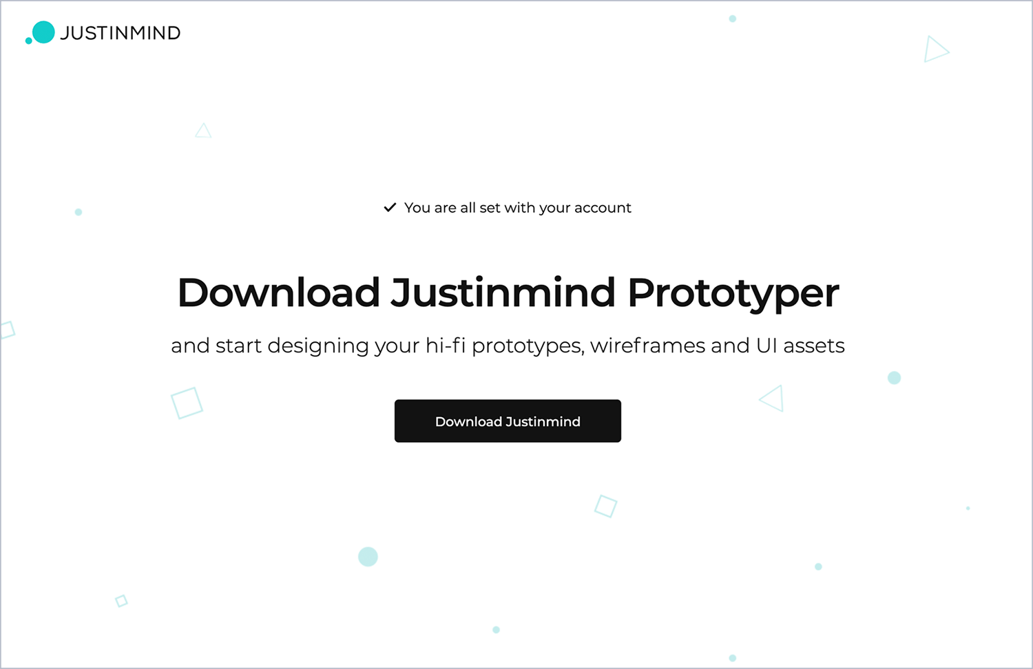 justinmind transparency text