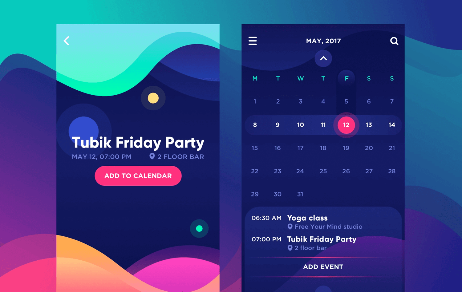 Awesome calendar  app  designs  and how to make your own 