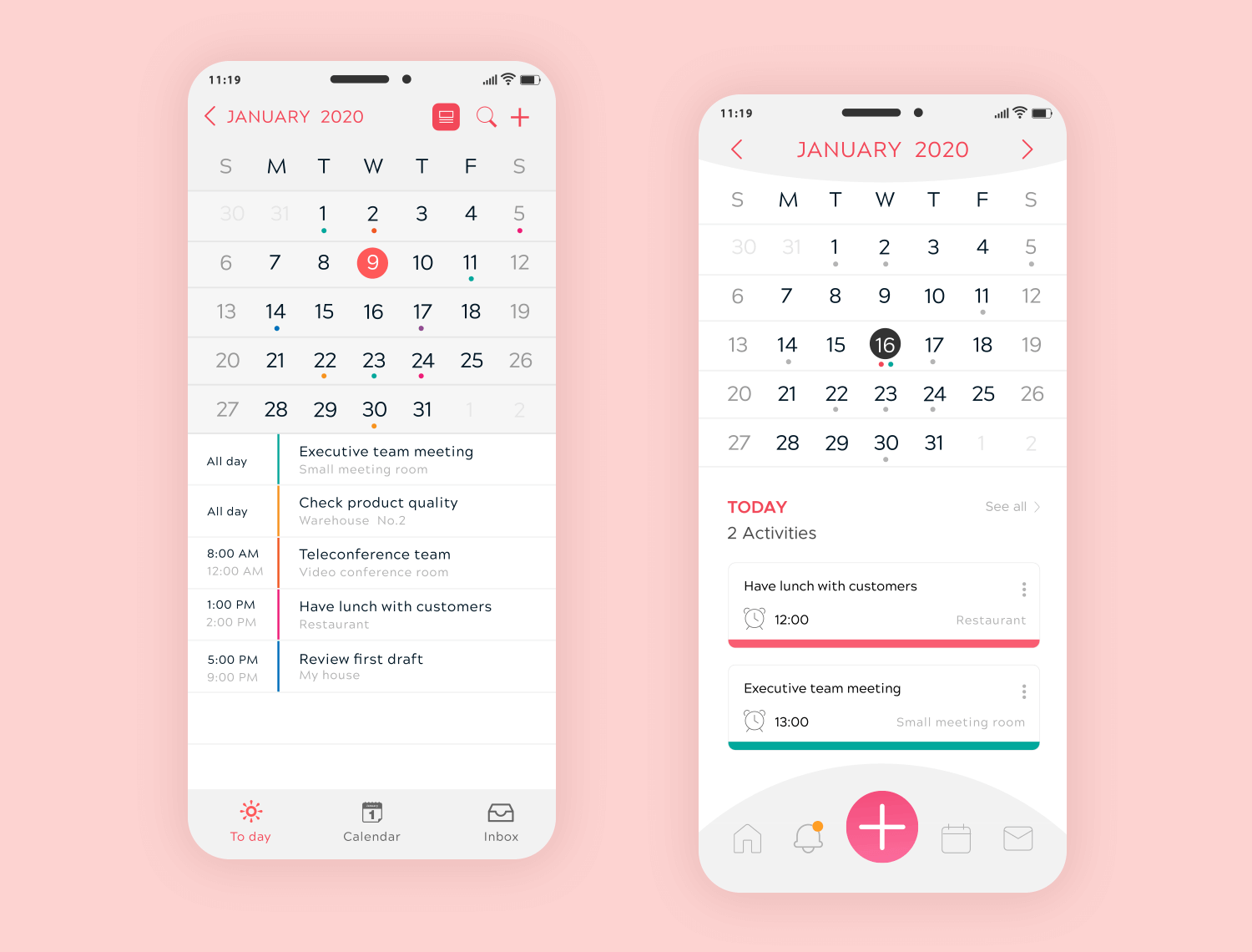 Awesome calendar app designs and how to make your own Justinmind