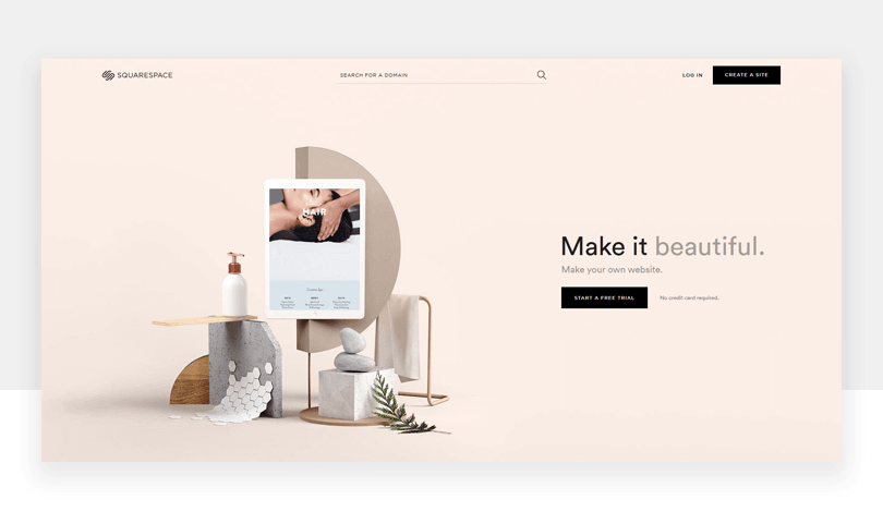 10 most inspiring whitespace designs for web designers - Justinmind