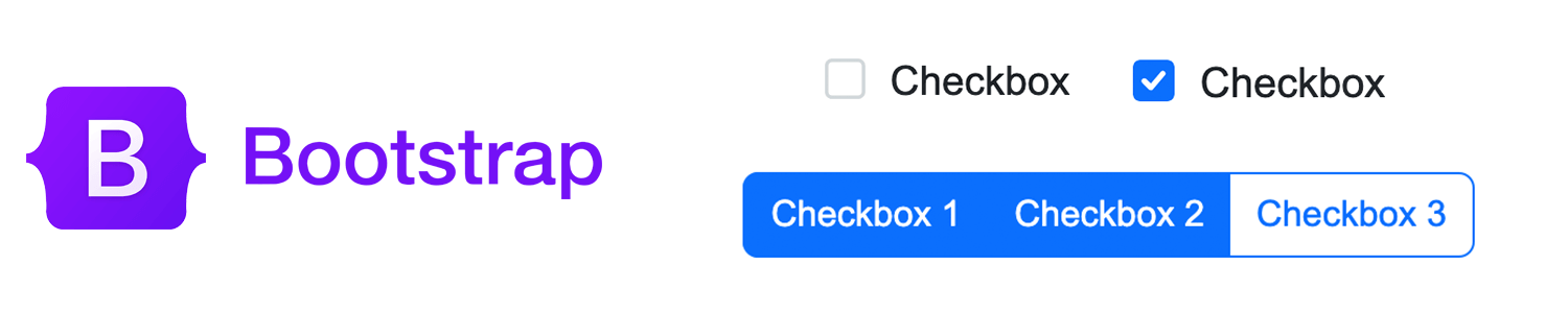 Bootstrap checkbox design with selectable options