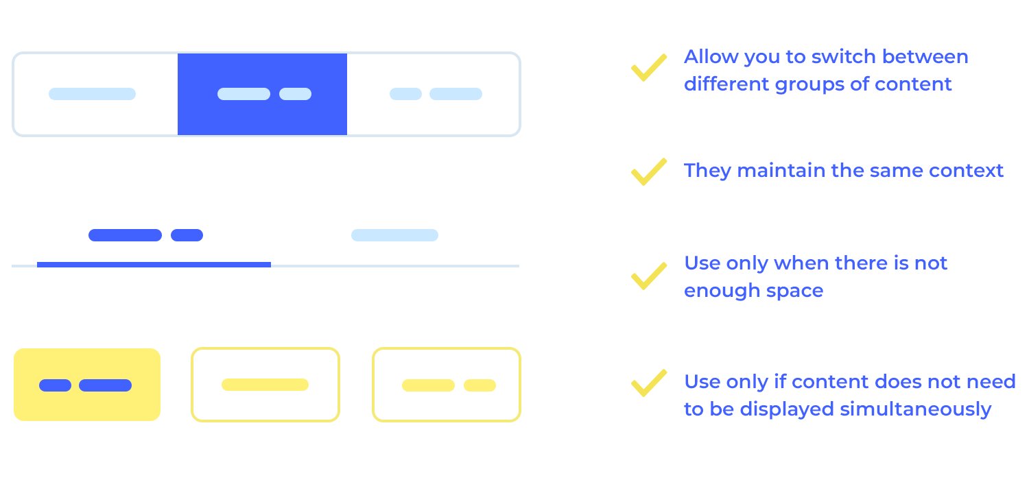 tab design tab type