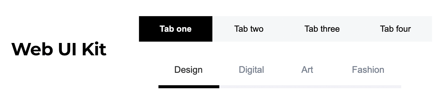 tab design web ui kit