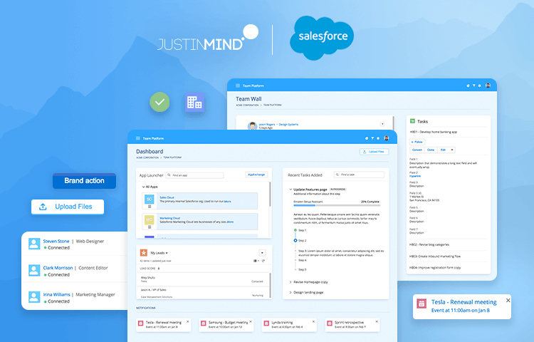 Salesforce UI kit: for custom Salesforce app design - Justinmind