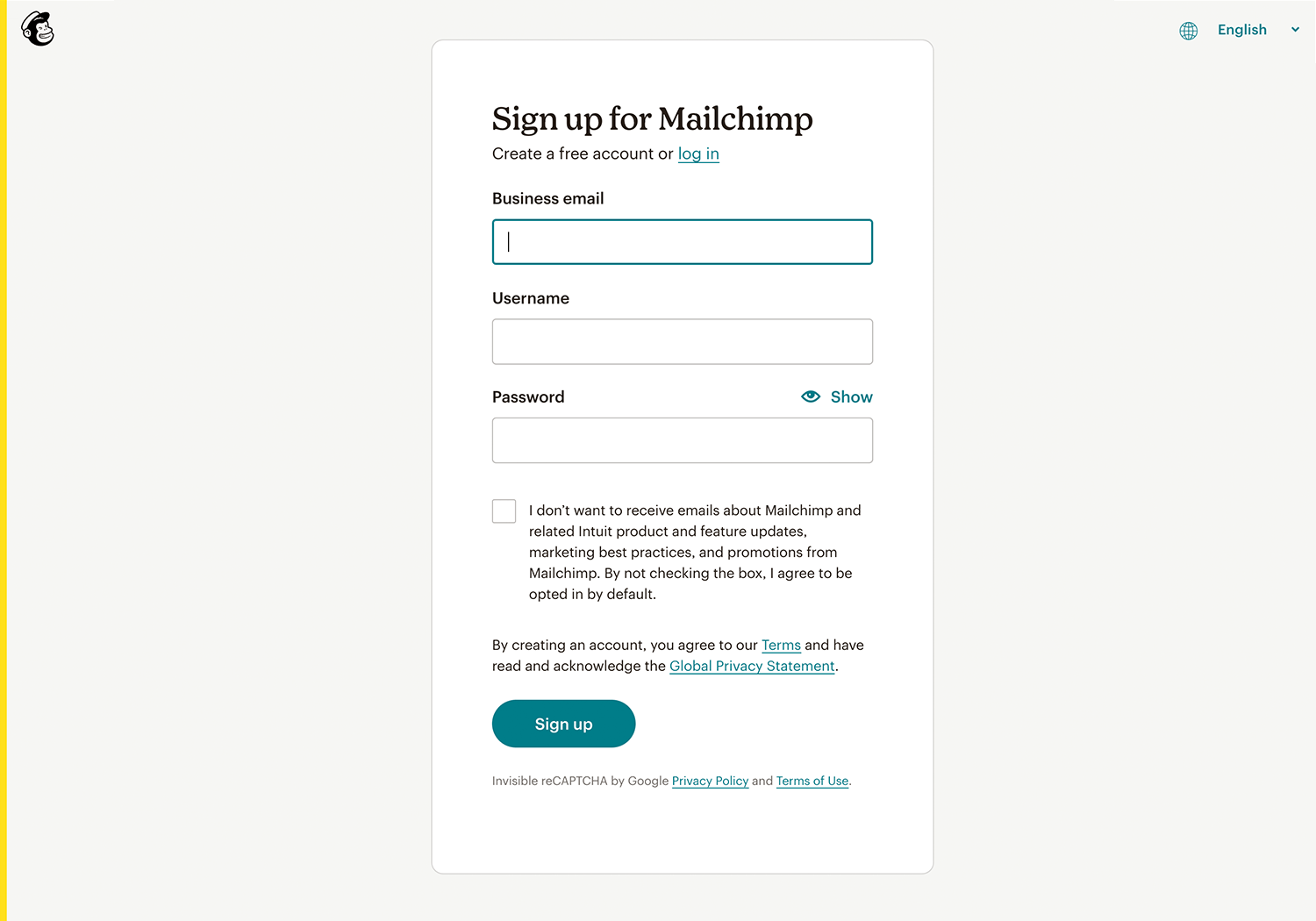 20 Inspiring Examples Of Signup Forms Justinmind