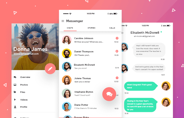 home messenger app