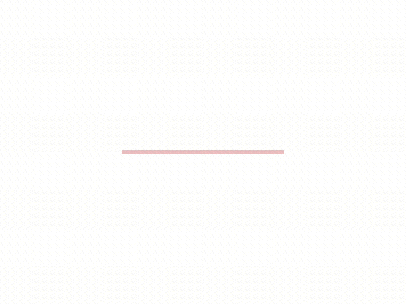 Microinteraction example: loading progress bar animation pink