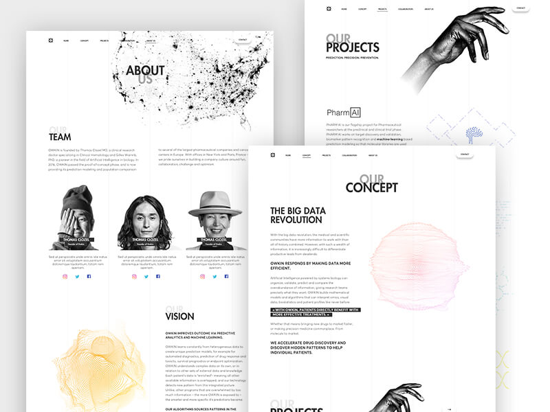 Simple and clean interfaces are best for reflecting the paradox of choice on design