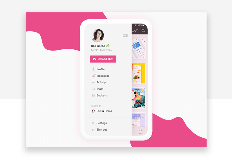 Side bar navigation for great interaction design