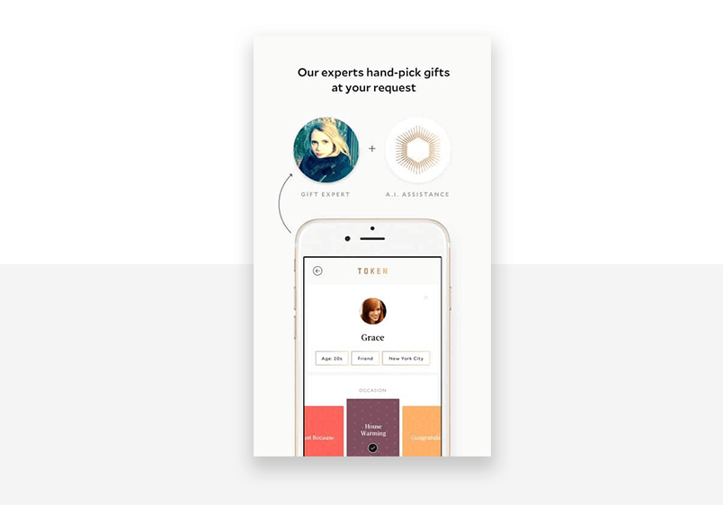 Example of good interaction design - simplistic aesthetics, simple design