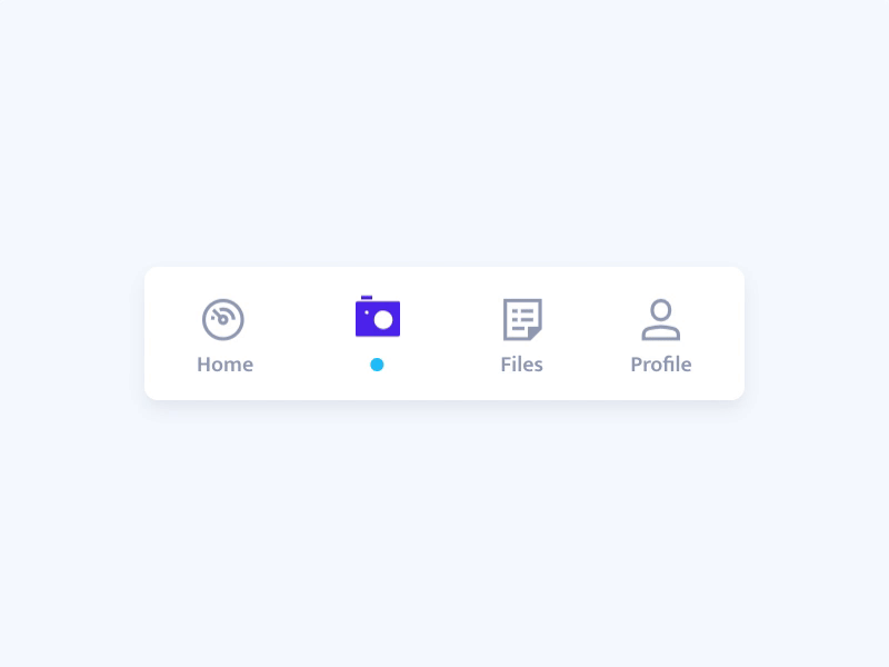 Interaction design for good discoverability - navigation bar