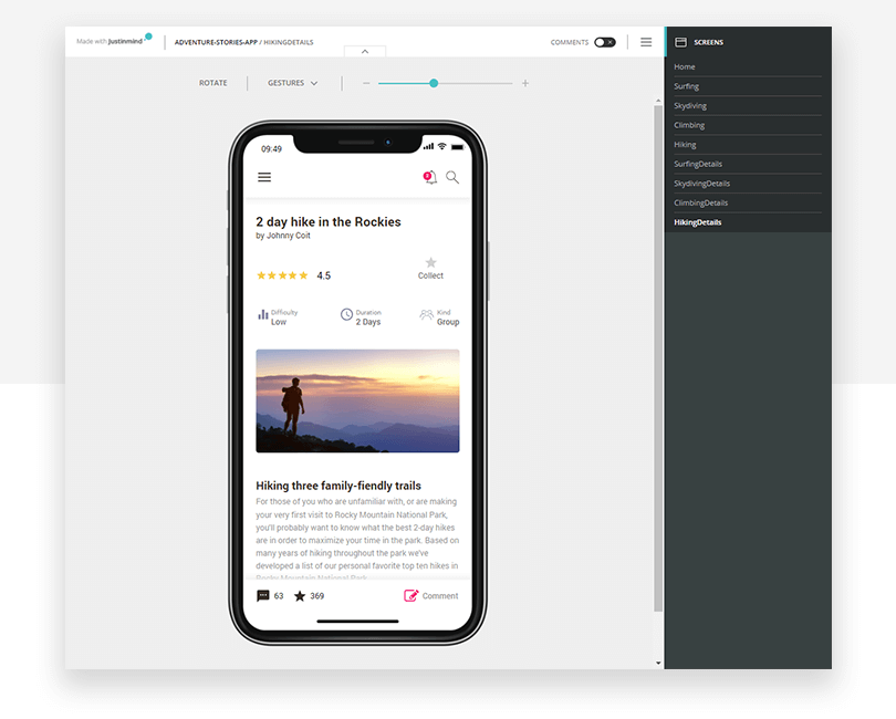 Complete Guide To Designing Mobile App And Website Mockups Justinmind Complete Guide To Designing Mobile App And Website Mockups Justinmind