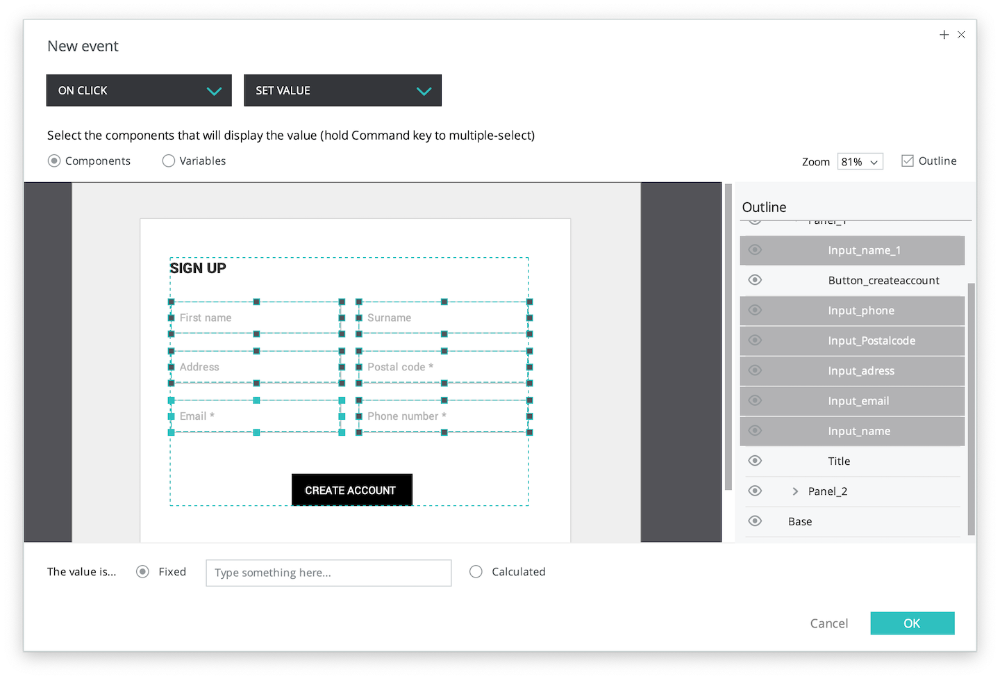 Prototyping forms and inputs