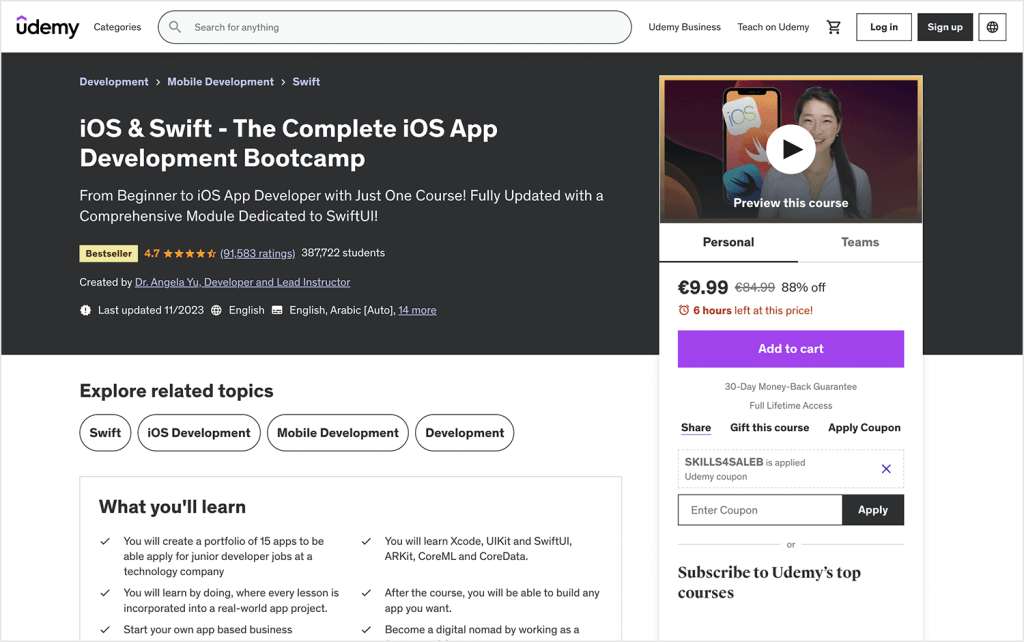 Register Coding Course In Ios Top mobile app development courses - Justinmind