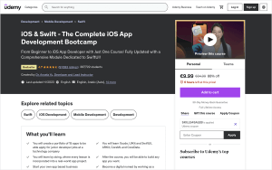 app development courses paid udemy bootcamp