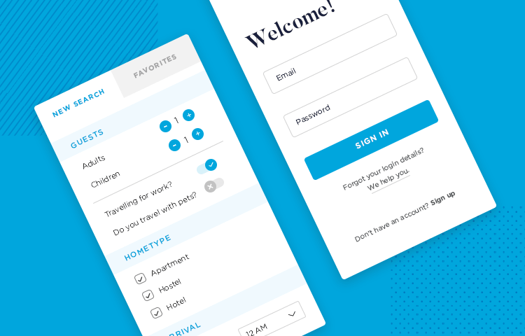 Formulaires disponibles: Mobile form design