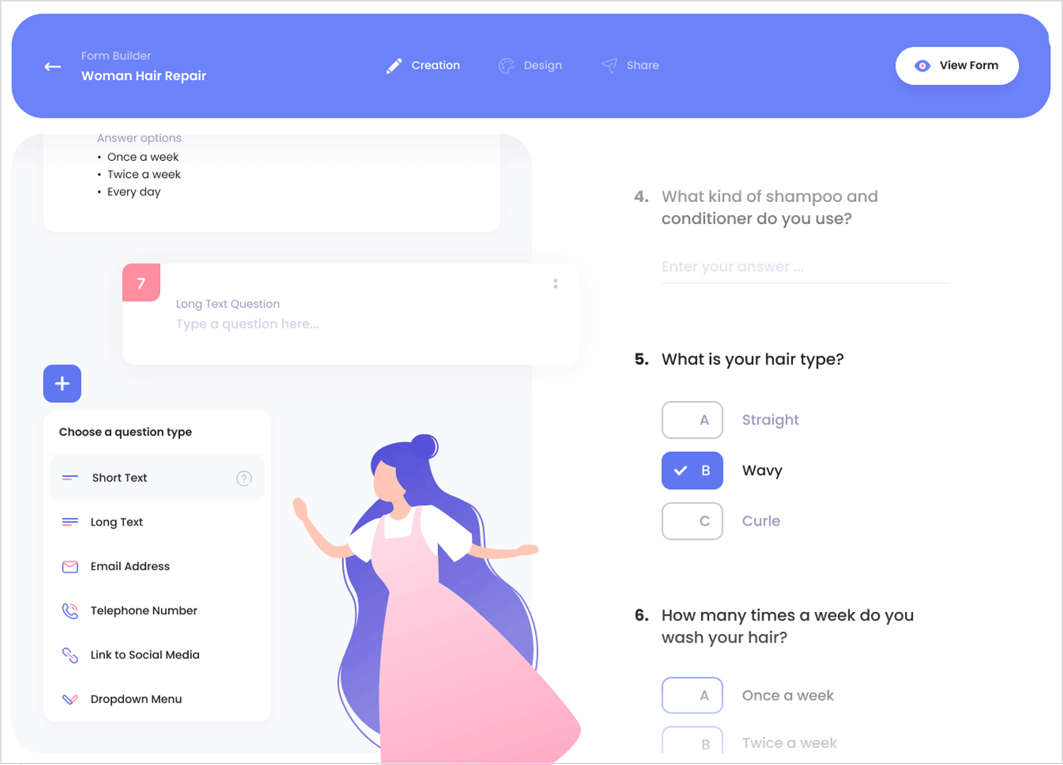 form ui examples forward forms
