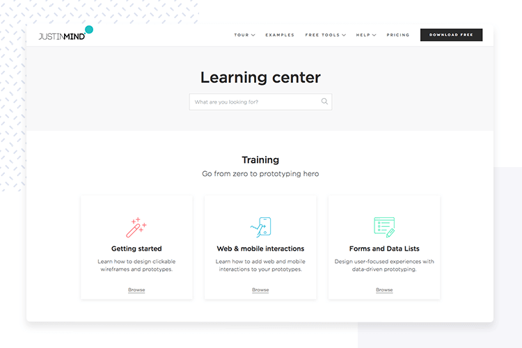 Justinmind - an intuitive tool for designers to create Sketch mockups