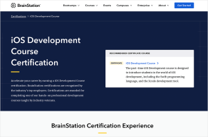 mobile app development courses paid brainstation