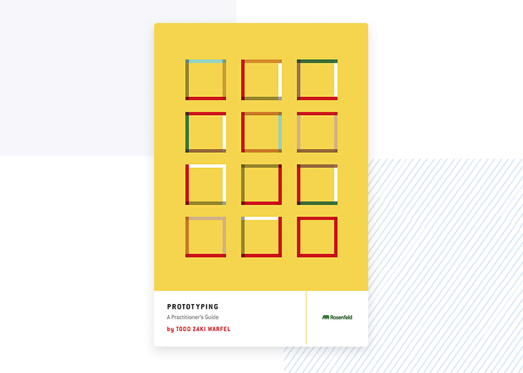 book cover for design thinking prototyping stage
