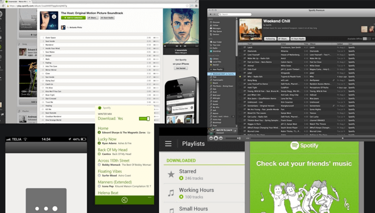 Spotify GLUE - Design System example - Justinmind