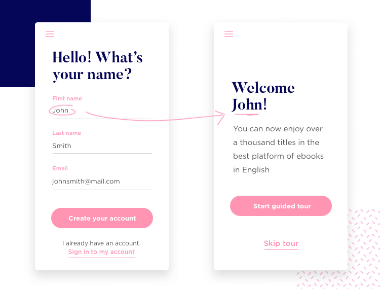 Create variable that work across pages with the Justinmind mockup tool