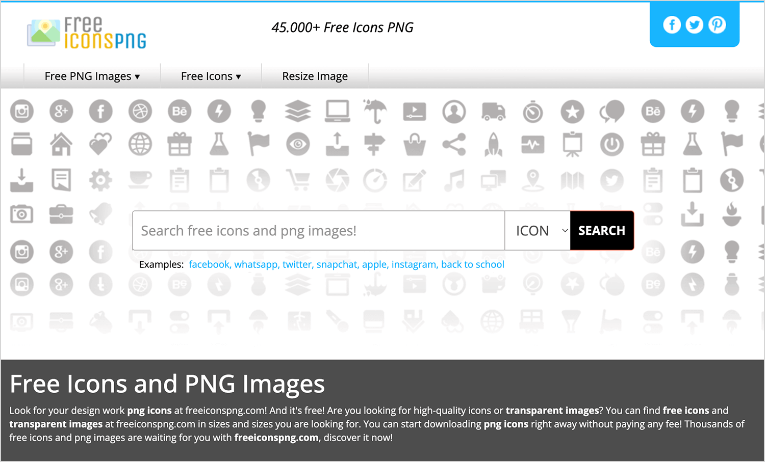 free png icons for website design