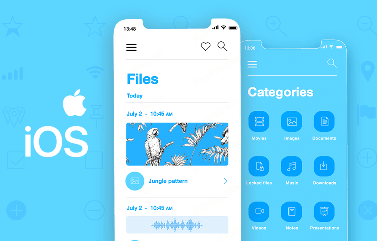 Ios Icons Ui Kit Intuitive Ios Design Justinmind