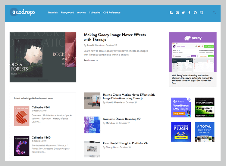 Best web development blogs - Codrops