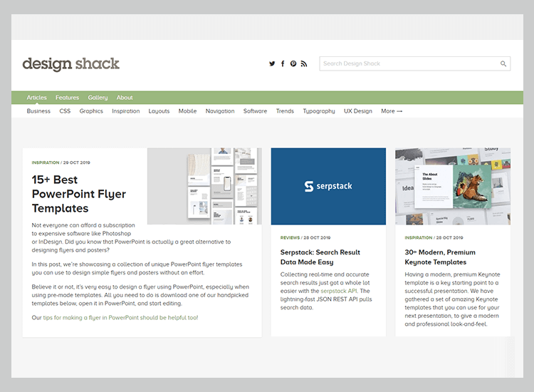 Best web development blogs - Design Shack