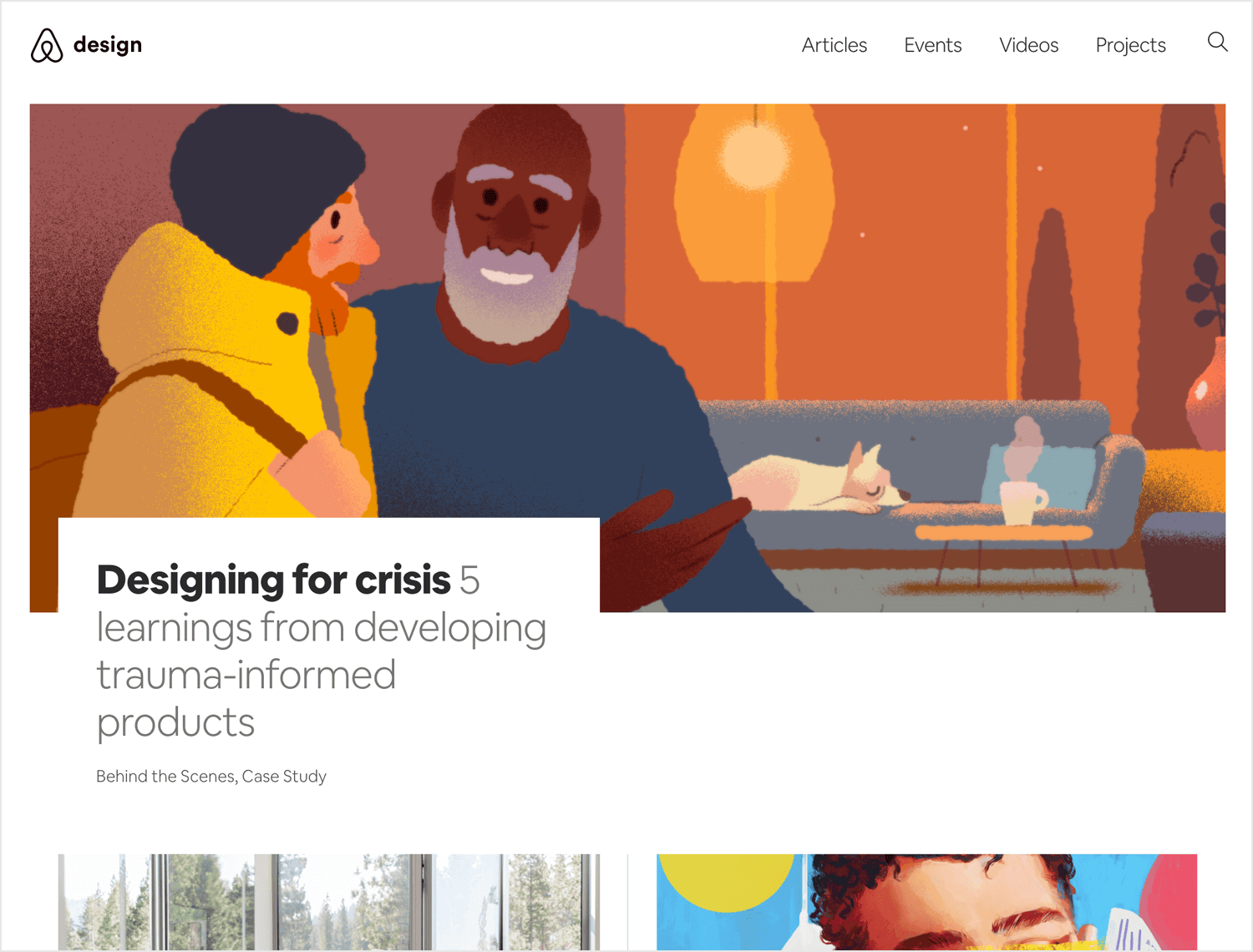 airbnb design as a ux blog to learn about branding