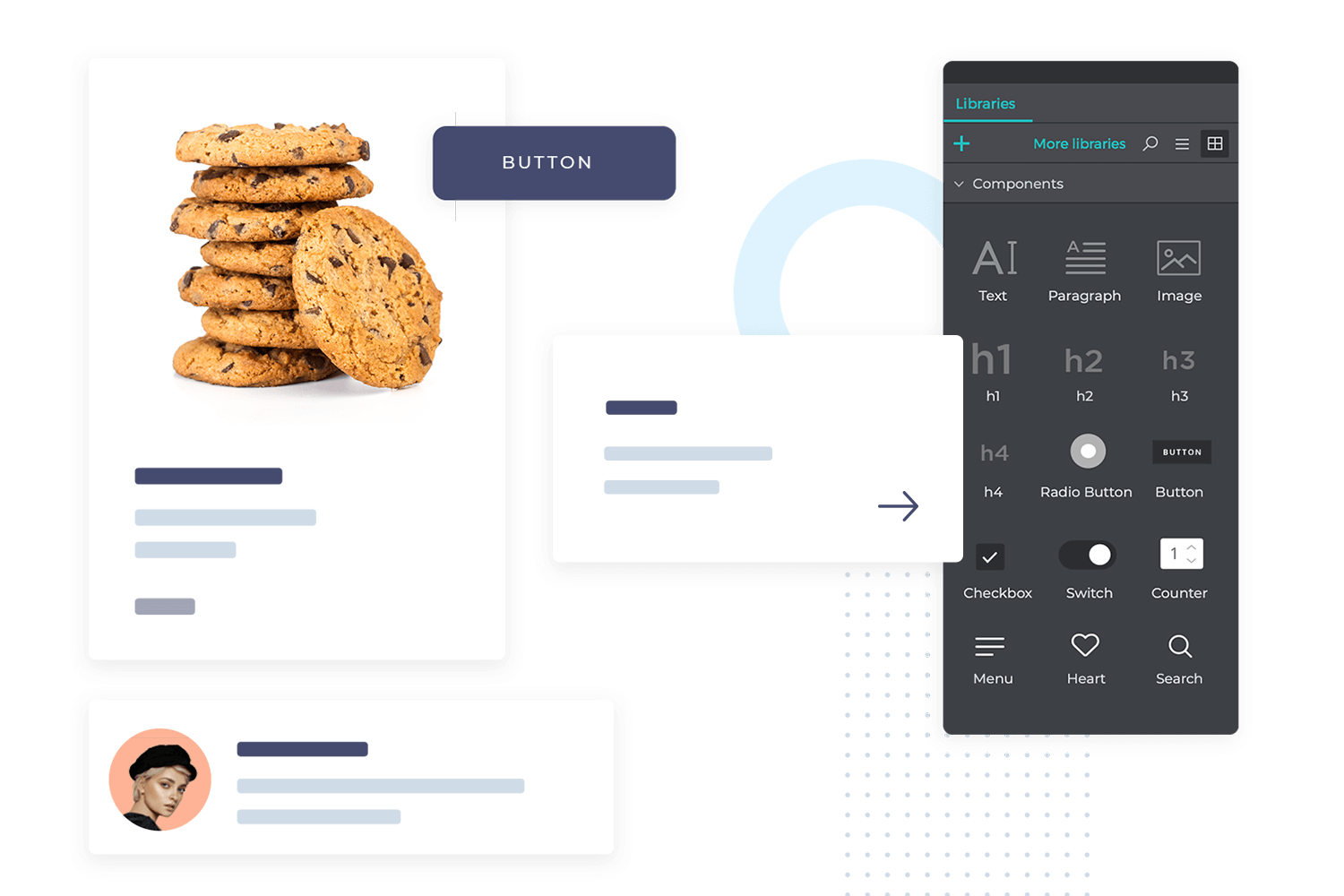Free iOS and Android UI kits for mockups
