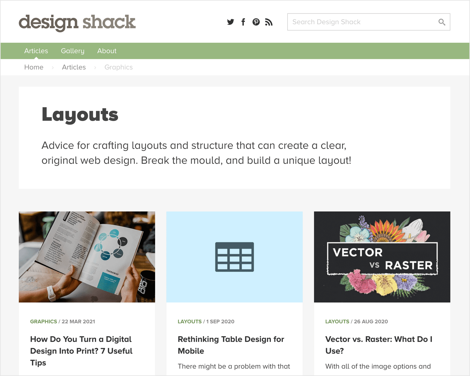 best web design blogs - Design Shack