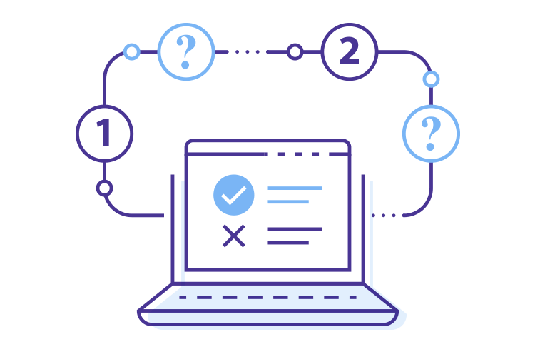 User test prototypes and wireframes - create scenarios for users to try