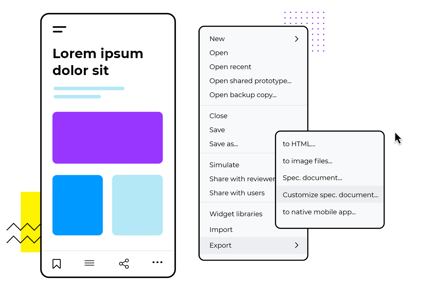 justinmind data table