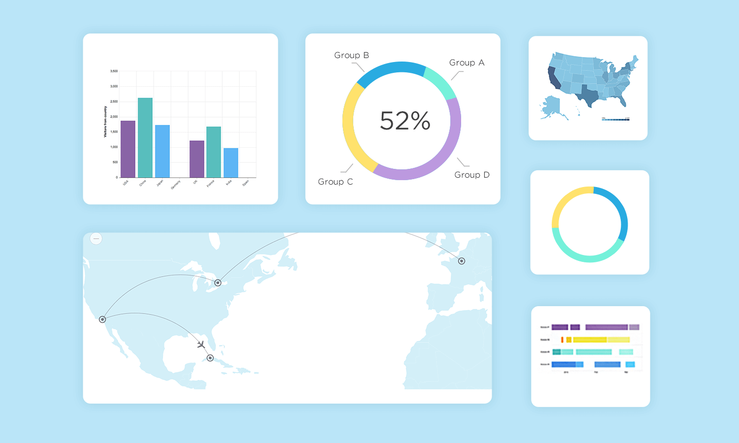 Wallet: Features » Dashboard and Customer Stats.