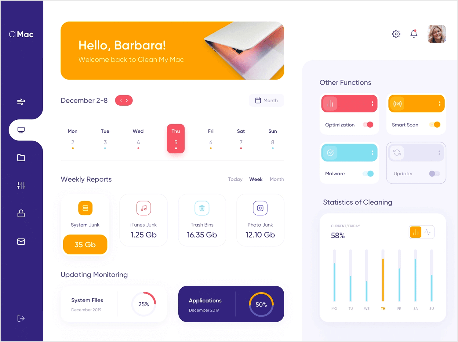 Dashboard Design: best practices and examples - Justinmind