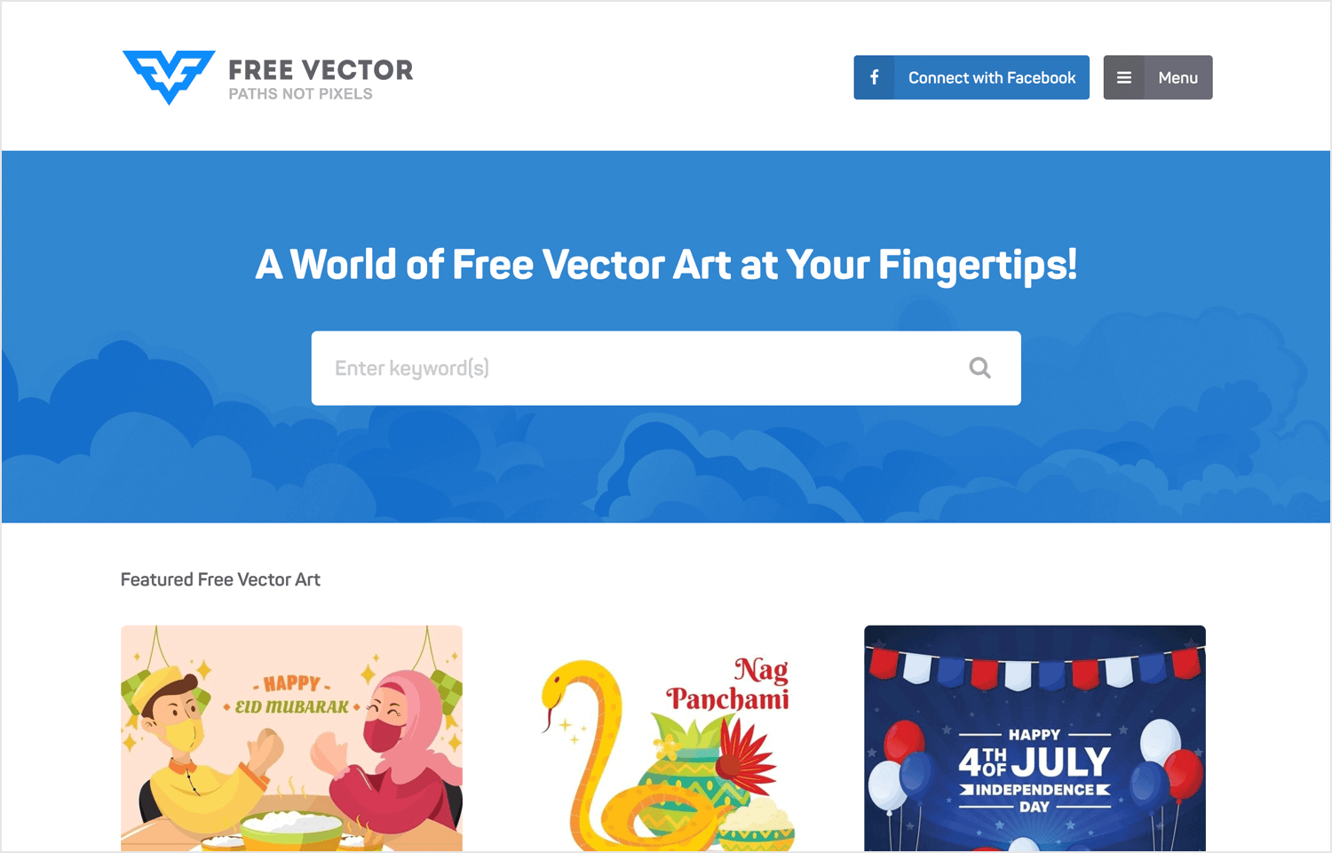 website where designers can get free vector illustrations