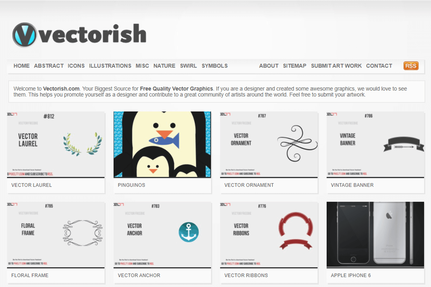 vectorish as place for free vector illustrations