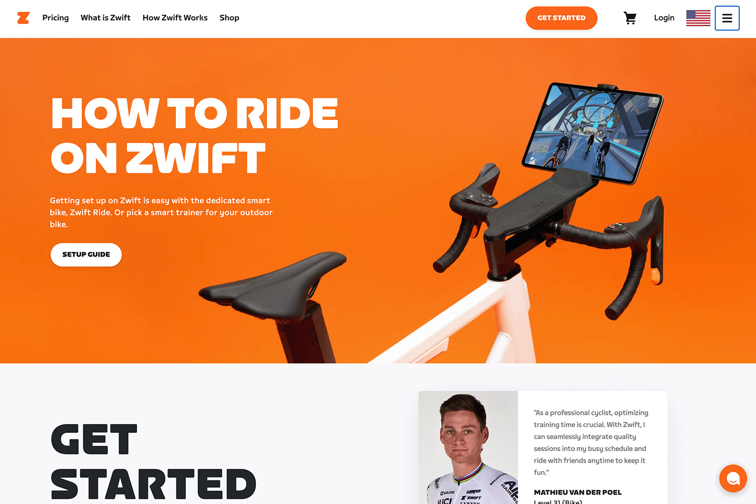 best interactive websites zwift