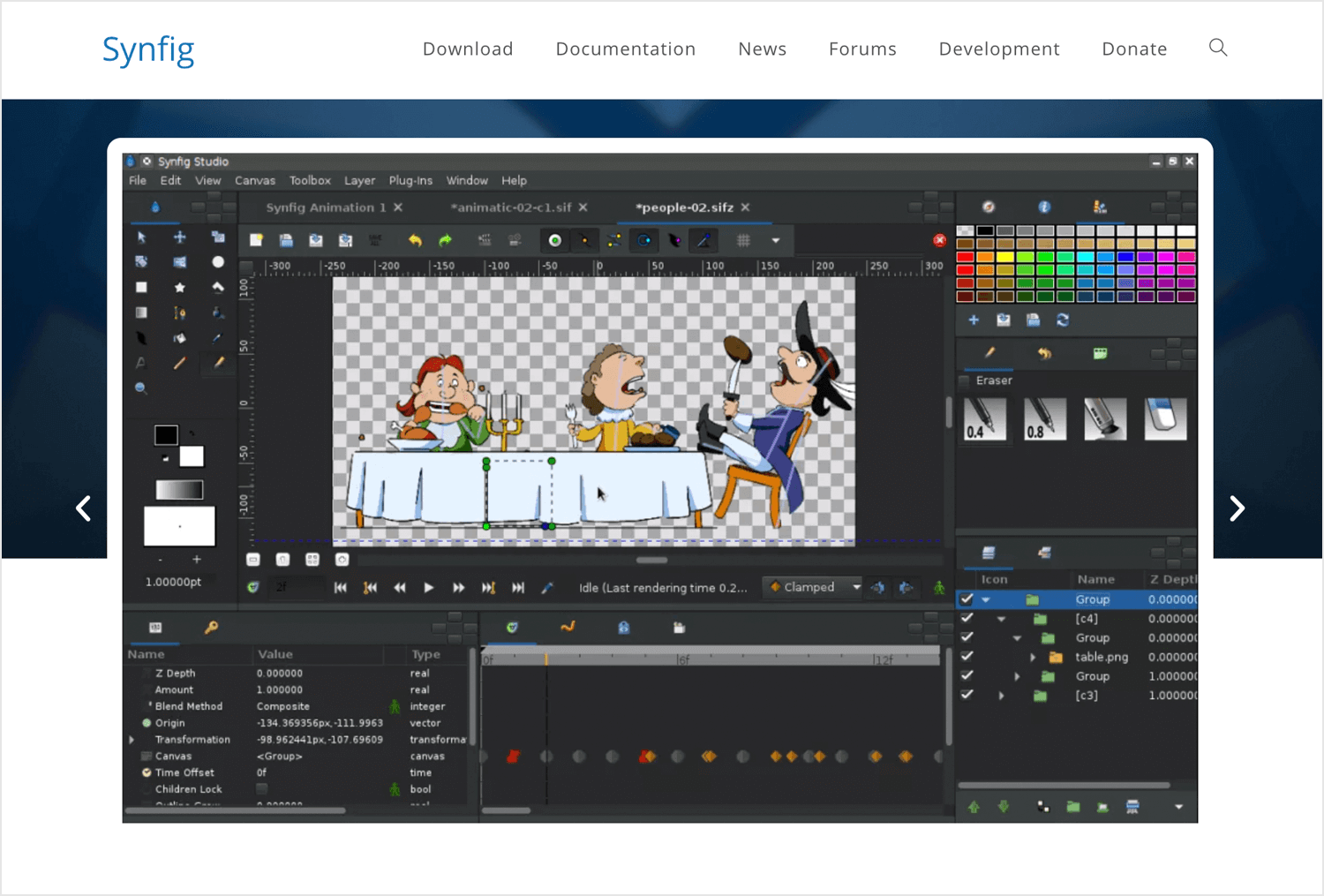 anime studio 9 as9 pro import inkscape files